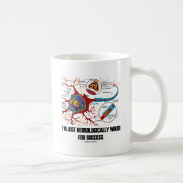 Caneca De Café Eu sou prendido apenas neurològica para o sucesso