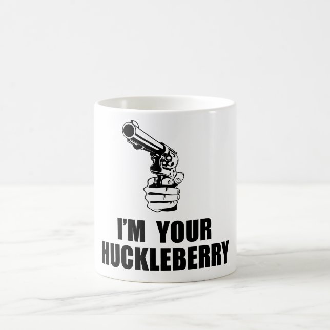 Caneca De Café Eu sou seu Huckleberry (Centro)