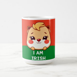 Caneca De Café Eu sou um animal irlandês fofo