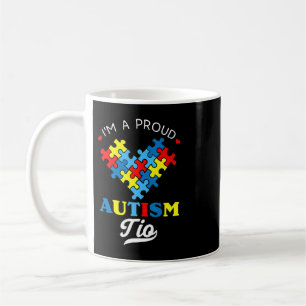 Caneca De Café Eu sou um Autismo Orgulhoso Tio - Perfeito para ti