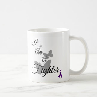 Caneca De Café Eu sou um copo da fibromialgia do lutador