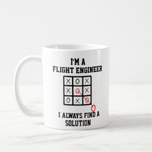 Caneca De Café Eu Sou Um Engenheiro De Voo Eu Sempre Encontro Uma