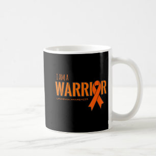 Caneca De Café Eu sou um guerreiro Leucemia Cancer Consciência