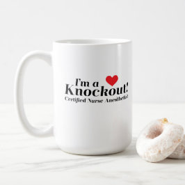 Caneca De Café Eu sou um KO! CRNA
