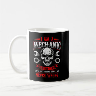 Caneca De Café Eu Sou Um Mecânico Engraçado Macaco de Graxa