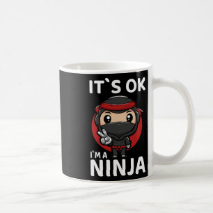Caneca De Café Eu sou um Ninja I Youth Karate I Toddler Ninja