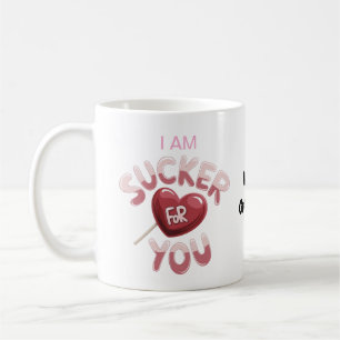 Caneca De Café Eu Sou Um Otário Para Você Groovy Dia dos Namorado
