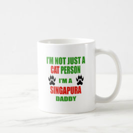 Caneca De Café Eu sou um pai de Singapura