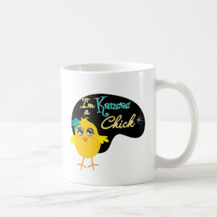 Caneca De Café Eu sou um pintinho de Kansas