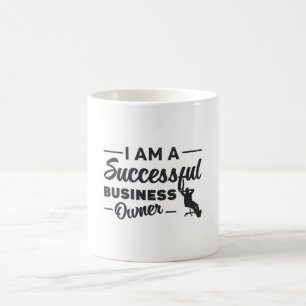 Caneca De Café Eu Sou Um Proprietário De Negócios Bem-Sucedido 