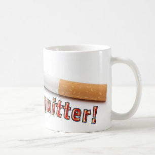 Caneca De Café Eu sou um quitter!