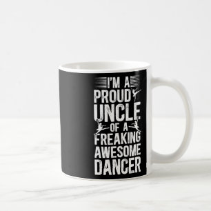 Caneca De Café Eu sou um tio Dançarino da Dança Orgulhoso Tio Dan