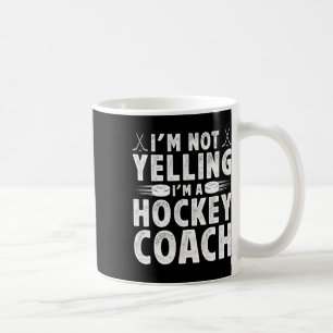 Caneca De Café Eu Sou Um Treinador De Hóquei No Gelo Treinamento