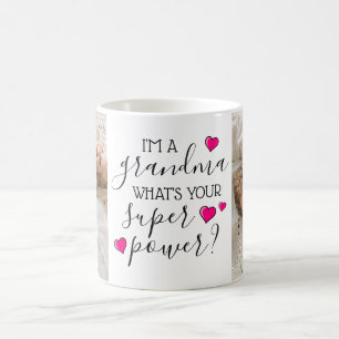 Caneca De Café Eu Sou Uma Avó, Qual É Seu Superpoder?
