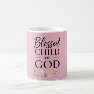 Caneca De Café Eu Sou uma Criança Abençoada de Deus