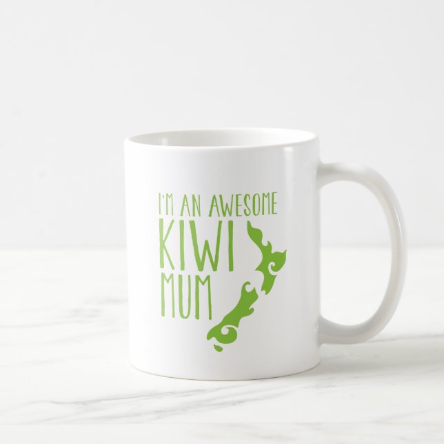 Caneca De Café Eu sou uma MÃE impressionante Nova Zelândia do (Direita)