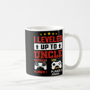 Caneca De Café Eu Subi de Nível Para Tio 2026 Vou Ser Tio 2