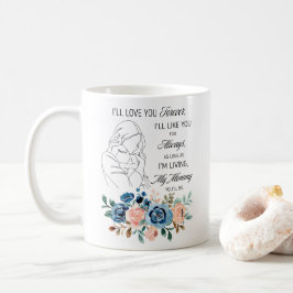 Caneca De Café Eu te amarei para sempre, Dia de as mães Cotação F