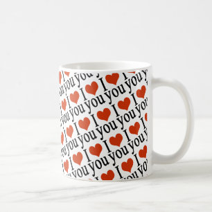 Caneca De Café Eu te amo.