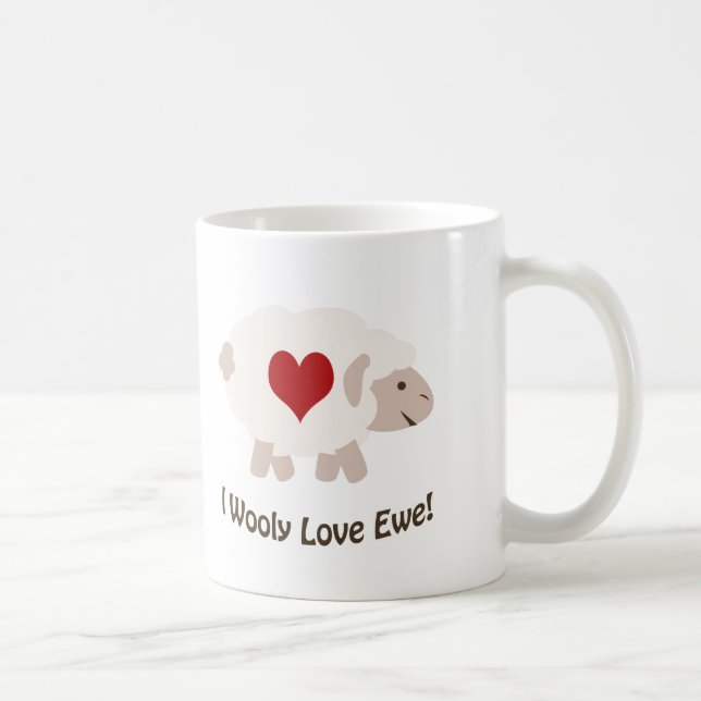 Caneca De Café Eu Te Amo! (Direita)