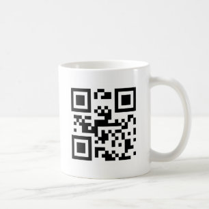 Caneca De Café Eu te amo - código de QR