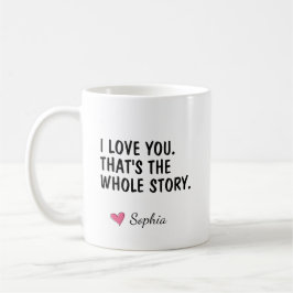 Caneca De Café Eu Te Amo É Toda a História Personalizada