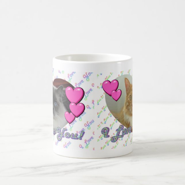 Caneca De Café Eu te amo, eu te amo 2 (Centro)