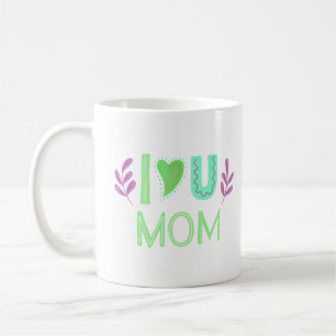 CANECA DE CAFÉ EU TE AMO MÃE