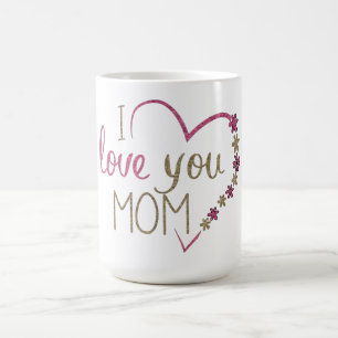 Caneca De Café Eu Te Amo Mãe