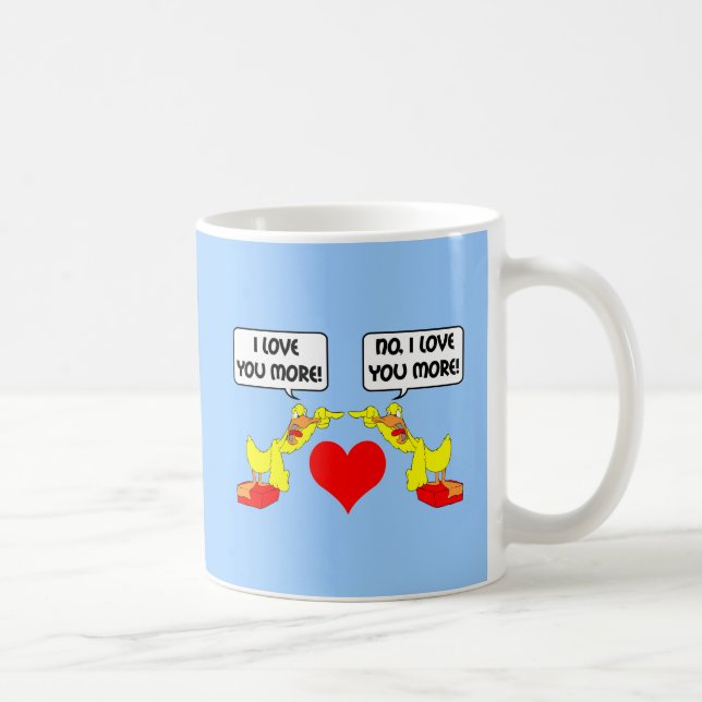 Caneca De Café Eu te amo mais (Direita)