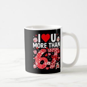 Caneca De Café Eu Te Amo Mais Do Que 67 Valentines Six Seven 67 M