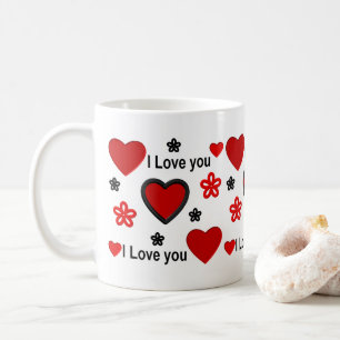 Caneca De Café Eu te amo...mais do que qualquer palavra pode dize