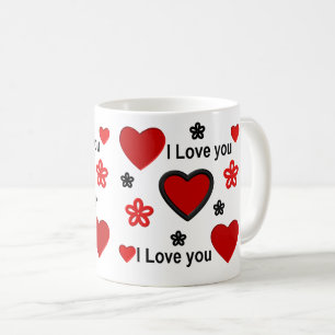 Caneca De Café Eu te amo...mais do que qualquer palavra pode dize