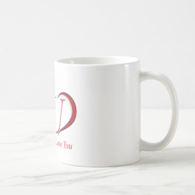 Caneca De Café Eu Te Amo Mug (Direita)
