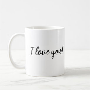 Caneca De Café Eu Te Amo Mug