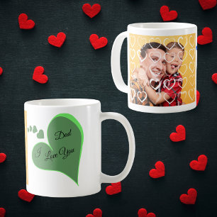 Caneca De Café Eu te amo Pai Dia de os pais Gift Coffee Mug