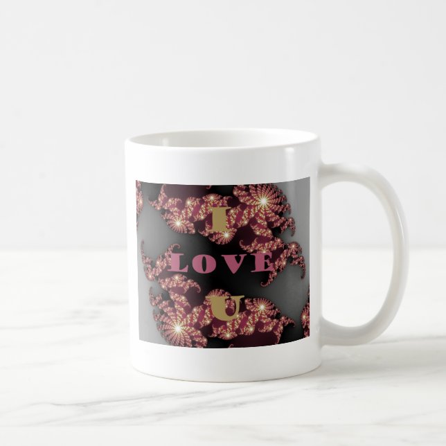 Caneca De Café Eu Te Amo Querida (Direita)