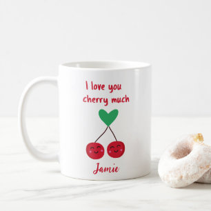 Caneca De Café Eu Te Amo Um Dia de os namorados Muito Engraçado
