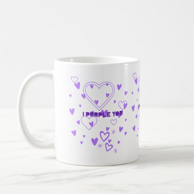 Caneca De Café Eu Te Roxo (Esquerda)
