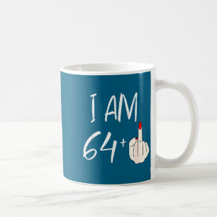 Caneca De Café Eu Tenho 64 Mais 1 Engraçado Para Um Aniversário D