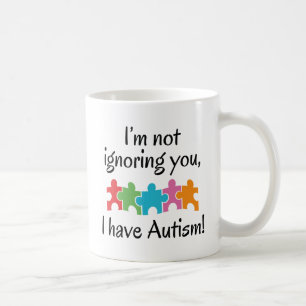 Caneca De Café Eu Tenho Autismo
