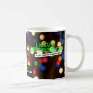 Caneca De Café Eu tenho depressão