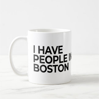 Caneca De Café Eu Tenho Pessoas Em Boston