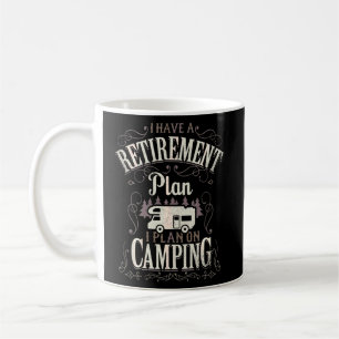 Caneca De Café Eu Tenho Plano De Reforma Engraçado Acampamento Ap