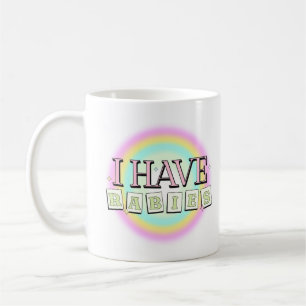 Caneca De Café Eu Tenho Raiva E Meme Engraçado Dizendo Sarcástico