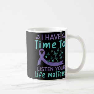 Caneca De Café Eu Tenho Tempo Para Ouvir A Consciencialização Do