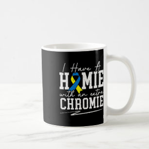 Caneca De Café Eu Tenho Um Amigo Com Um Cromossomo Extra Síndrome