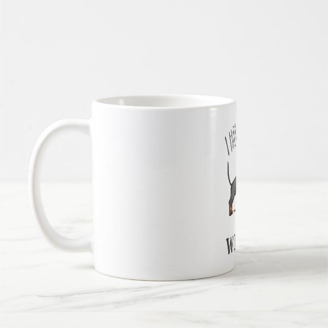 Caneca De Café Eu tenho um pouco de limpador (Esquerda)