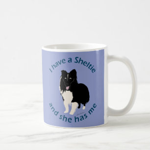 Caneca De Café Eu Tenho Uma Sheltie