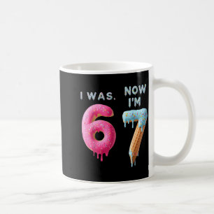 Caneca De Café Eu tinha 6 anos agora tenho 7 anos de idade, Anive